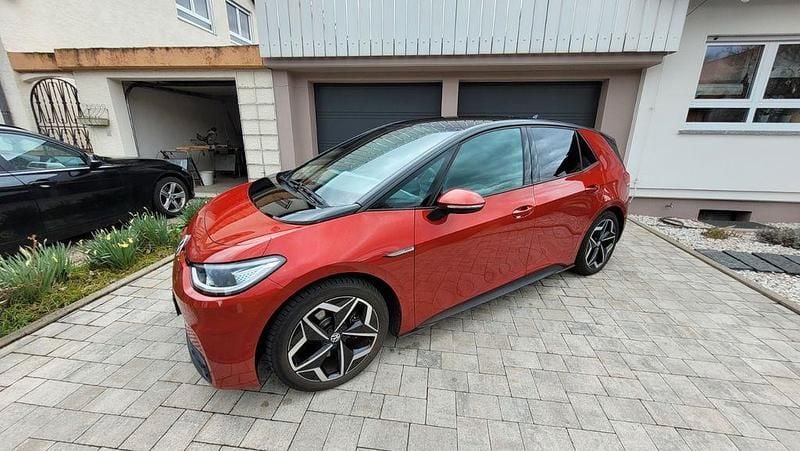 Gebraucht VW ID.3 Pro 150 kW (204 PS) 2022 Rot Kleinwagen