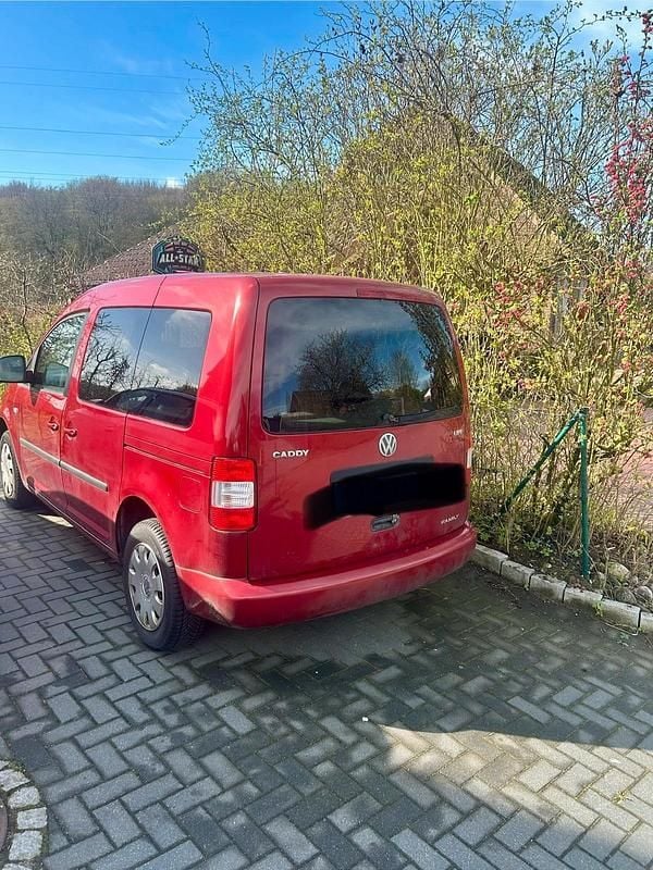 Gebraucht VW Caddy 75 PS (55 kW) 2007 Rot Van / Kleinbus