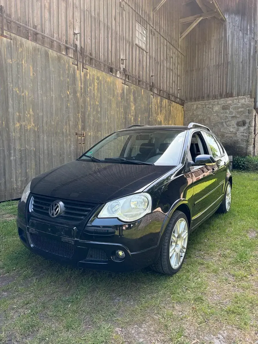 Gebraucht VW Polo Cross 80 PS (58 kW) 2007 Schwarz Kleinwagen