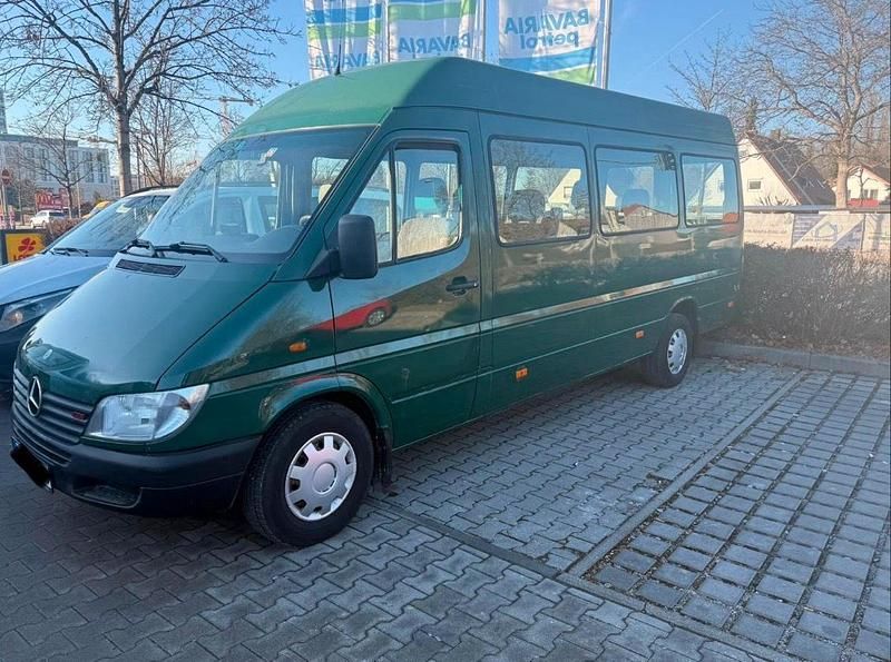 Gebraucht Mercedes Sprinter 129 PS (94 kW) 2001 Grün Van