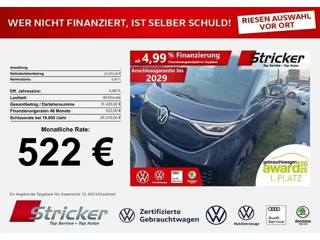 Gebraucht VW ID. Buzz Pro 150 kW (204 PS) 2024 Van / Kleinbus