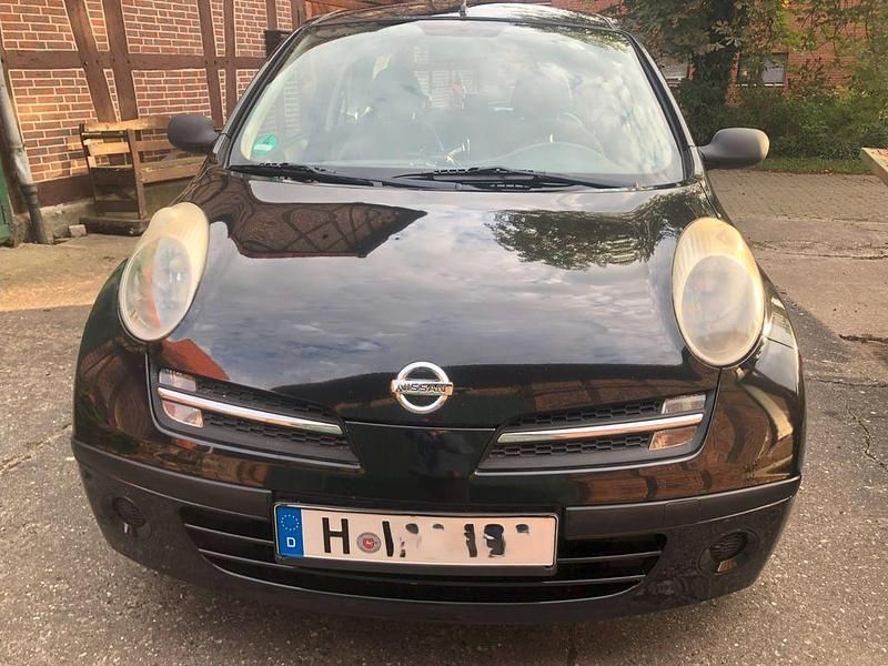 Schwarz Gebraucht 2007 Nissan Micra City Kleinwagen | 1.400 € - Bild 1/4