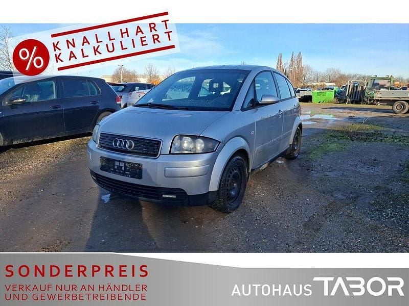 Lichtsilber metallic Gebraucht 2004 Audi A2 Sport Kleinwagen | 2.485 € (Superpreis) - Bild 1/4