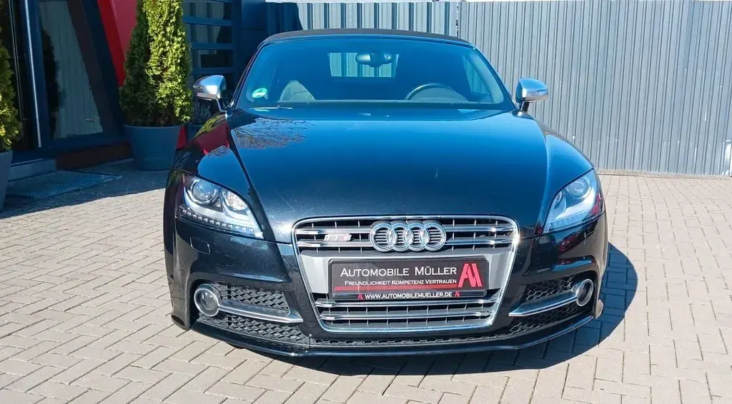 Gebraucht Audi TT Roadster S-Line 211 PS (155 kW) 2011 Phantomschwarz perleffekt Cabrio