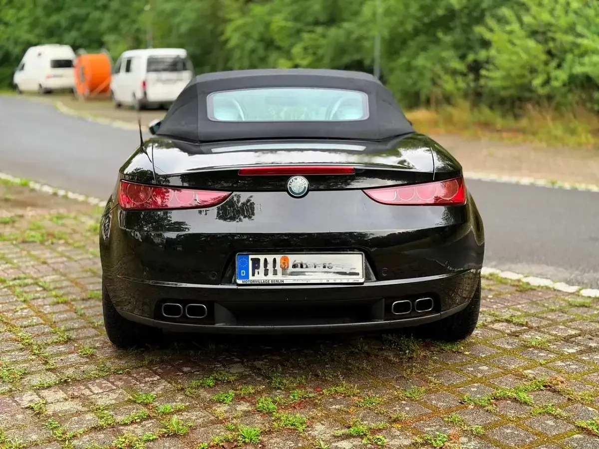 Gebraucht Alfa Romeo Spider 185 PS (136 kW) 2008 Schwarz Cabrio