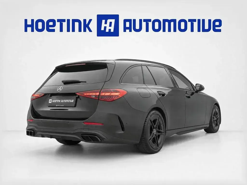 Gebraucht Mercedes C220 AMG line 200 PS (147 kW) 2021 Schwarz Limousine