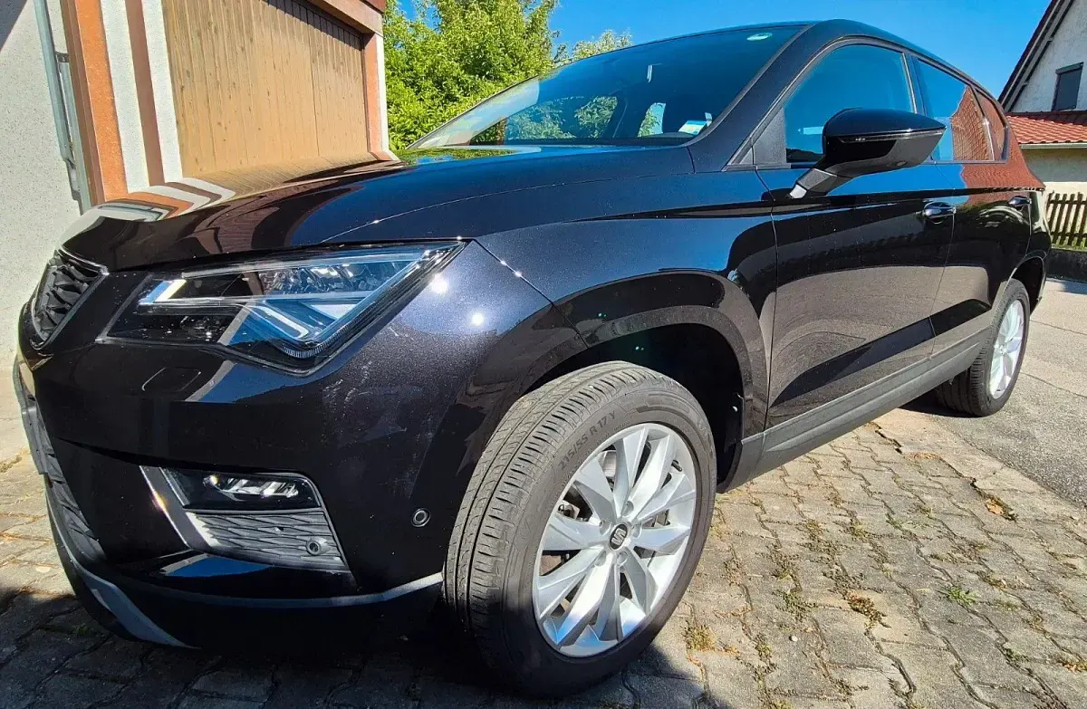 Używany Seat Ateca Ecomotive 116 KM (85 kW) 2017 Czarny SUV