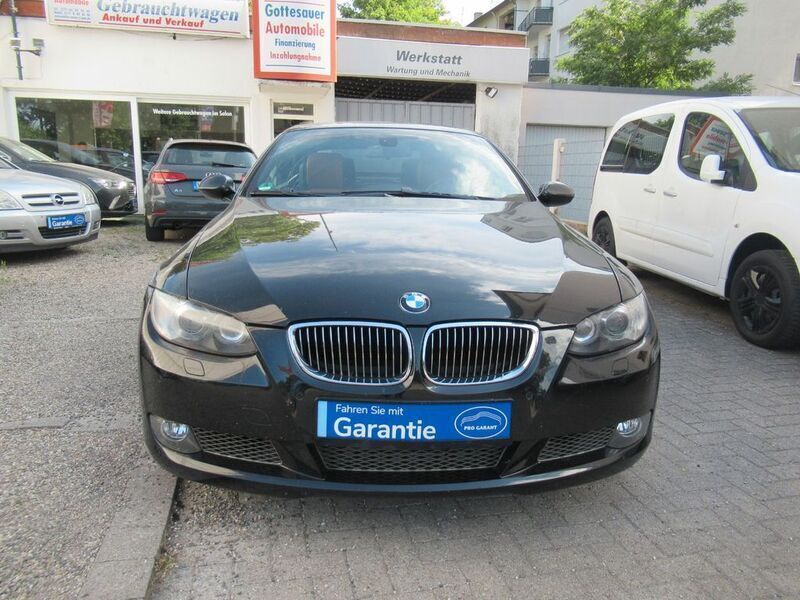 Schwarz Gebraucht 2007 BMW 335 Cabriolet Sport Line Cabrio | 17.990 € (Fairer Preis) - Bild 1/4