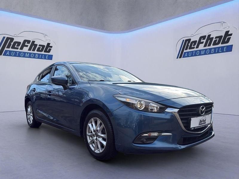 Gebraucht Mazda 3 Center-Line 120 PS (88 kW) 2017 Blau Limousine