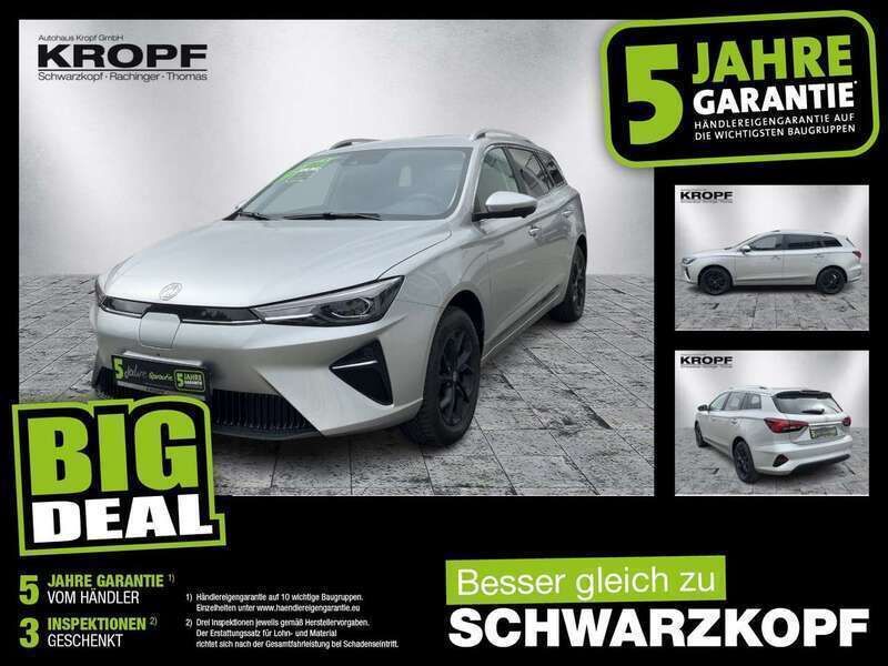 Silber Gebraucht 2023 MG MG5 EV Luxury Kombi | 22.990 € (Fairer Preis) - Bild 1/4