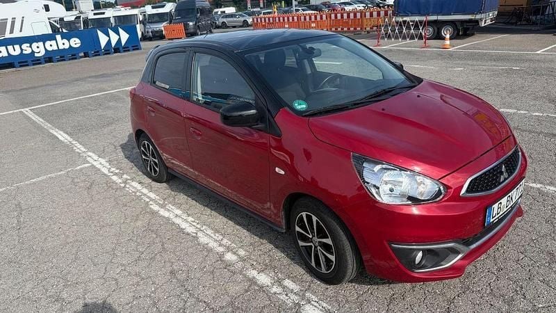 Rot Gebraucht 2017 Mitsubishi Space Star Diamant Edition Limousine | 8.799 € (Fairer Preis) - Bild 1/4