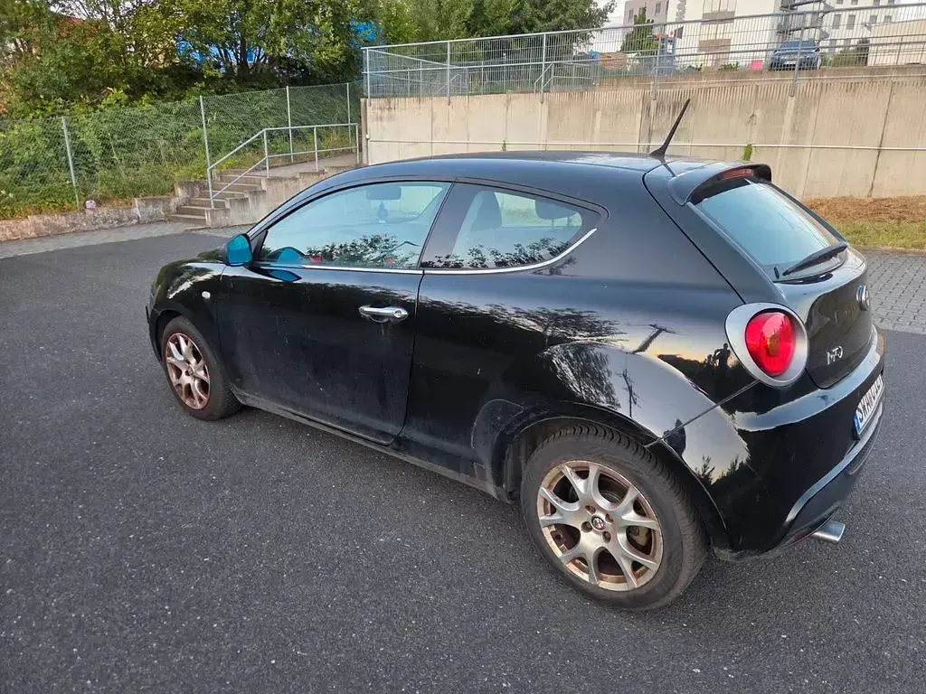 Gebraucht Alfa Romeo MiTo Super 105 PS (77 kW) 2012 Schwarz Kleinwagen
