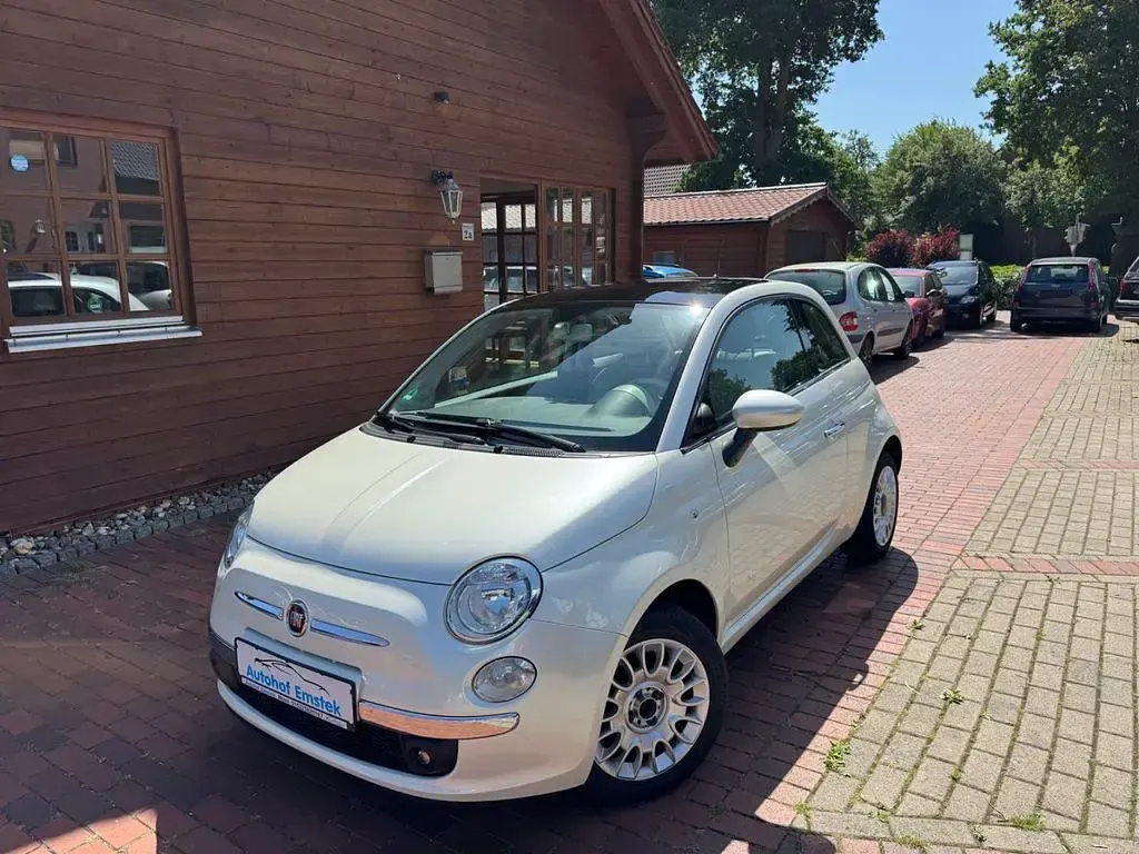 Gebraucht Fiat 500C Lounge 69 PS (50 kW) 2012 Weiß Cabrio