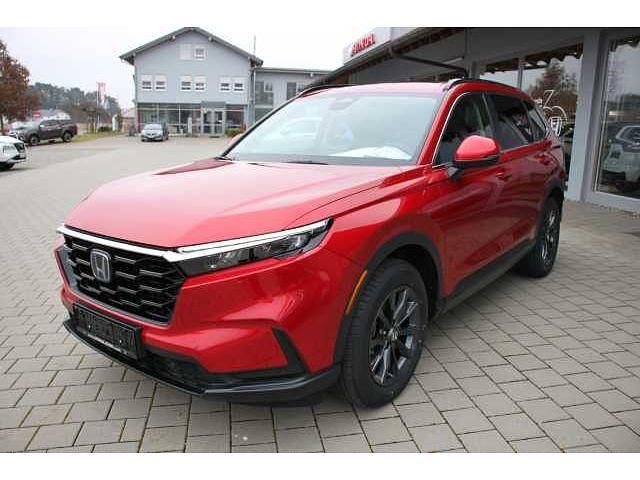 Premium crystal red metallic Gebraucht 2025 Honda CR-V Elegance SUV | 42.900 € - Bild 1/4
