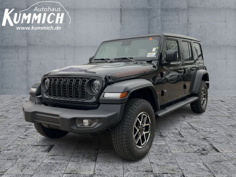 Black (schwarz) Gebraucht 2024 Jeep Wrangler Rubicon SUV | 60.990 € (Guter Preis) - Bild 1/4