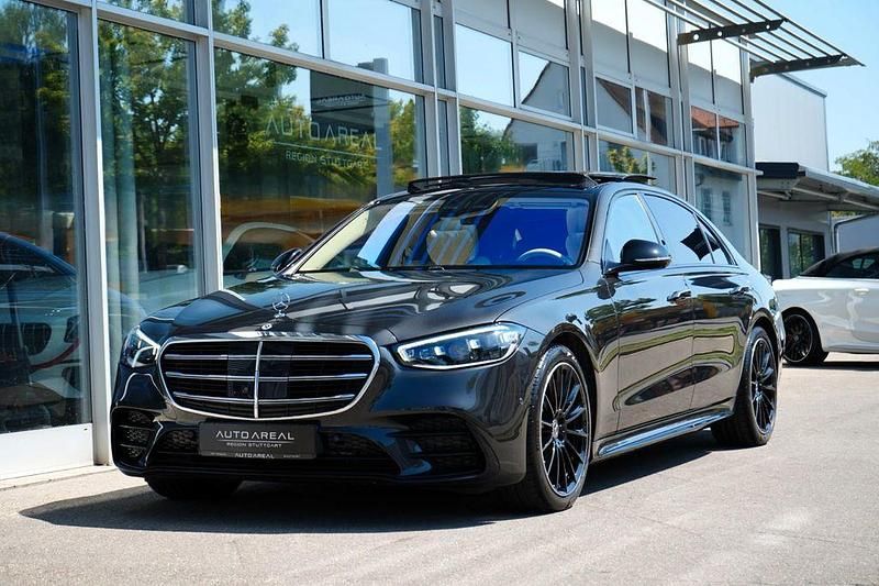 Grau Gebraucht 2023 Mercedes S350 AMG Limousine | 111.890 € - Bild 1/4