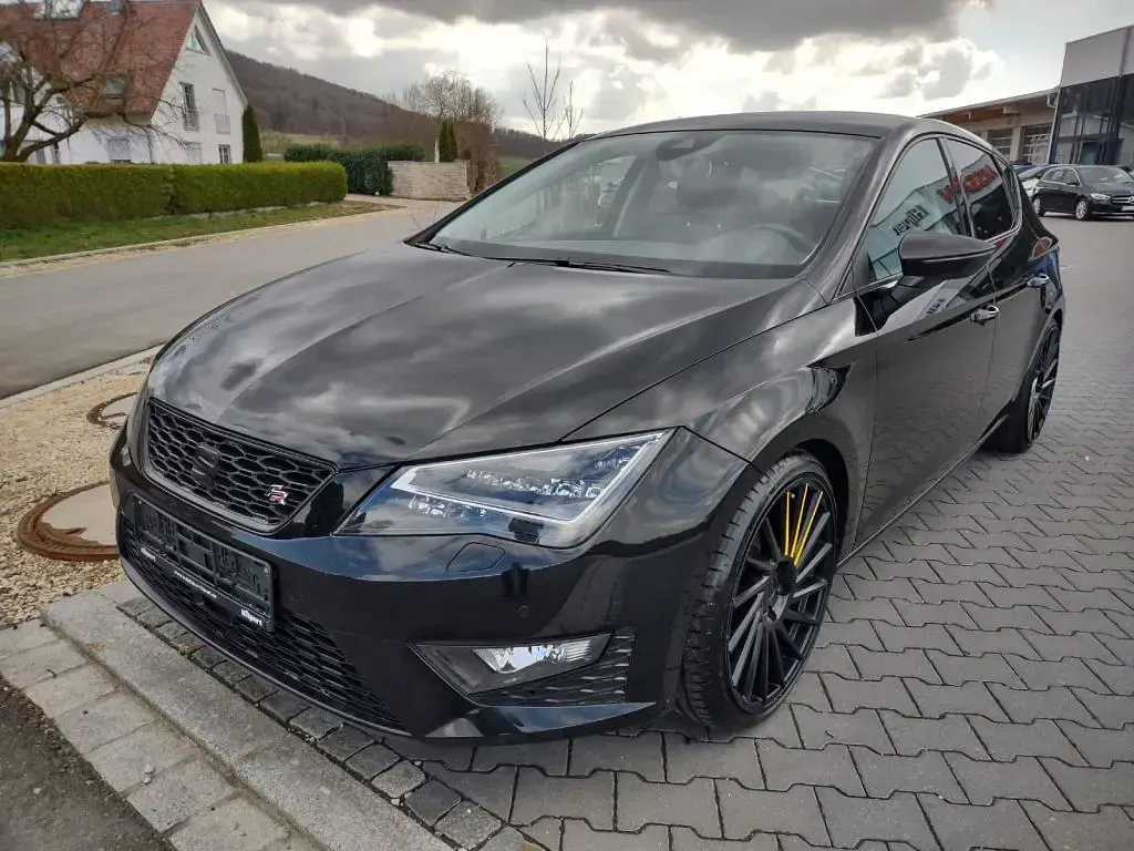 Gebraucht Seat Leon FR 125 PS (91 kW) 2016 Mitternachtsschwarz (metallic) Limousine