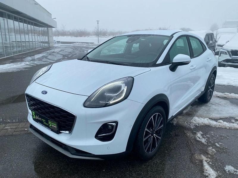 Gebraucht Ford Puma Titanium 125 PS (91 kW) 2022 Frostweiß (metallic) SUV