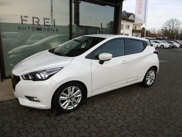 Weiß Gebraucht 2019 Nissan Micra N-Connecta Limousine | 12.580 € (Fairer Preis) - Bild 1/4