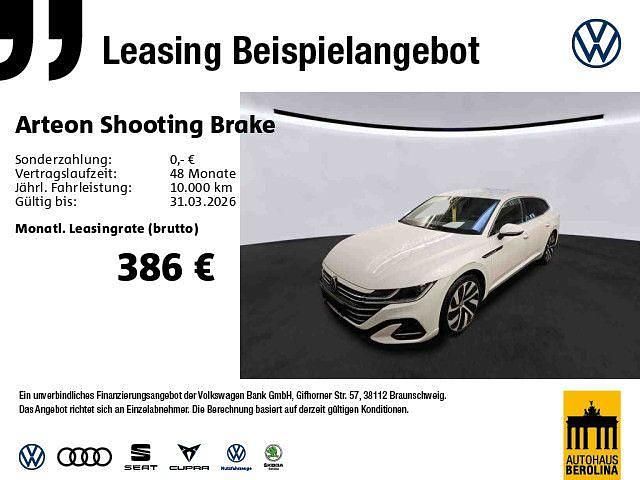 Gebraucht VW Arteon R-line 218 PS (160 kW) 2022 Weiß Kombi