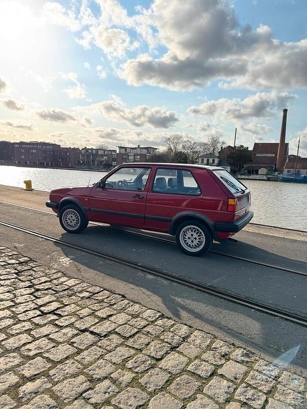 Gebraucht VW Golf II 55 PS (40 kW) 1990 Rot Kleinwagen