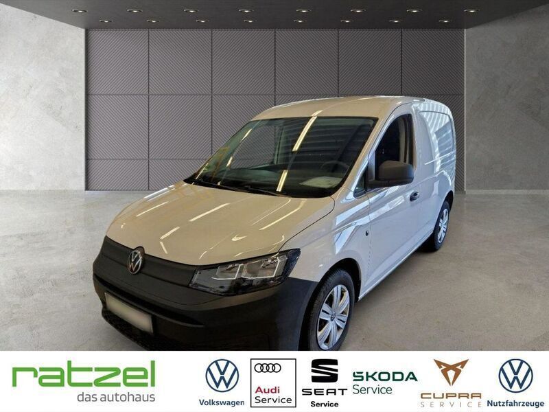Weiß Gebraucht 2021 VW Caddy Basis Van / Kleinbus | 16.490 € - Bild 1/4