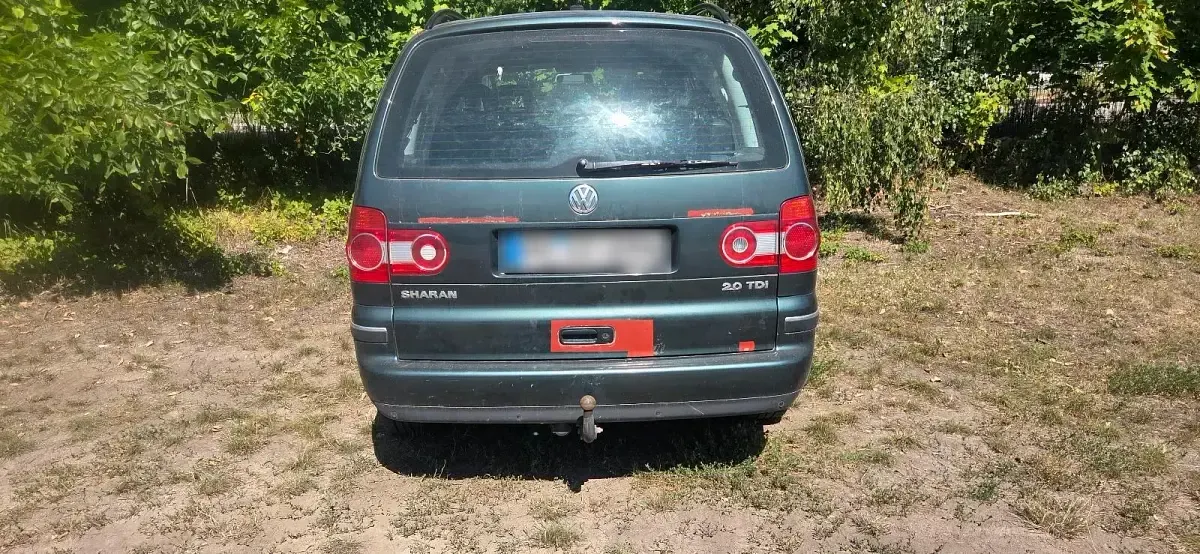 Gebraucht VW Sharan 140 PS (102 kW) 2007 Grün Van / Kleinbus