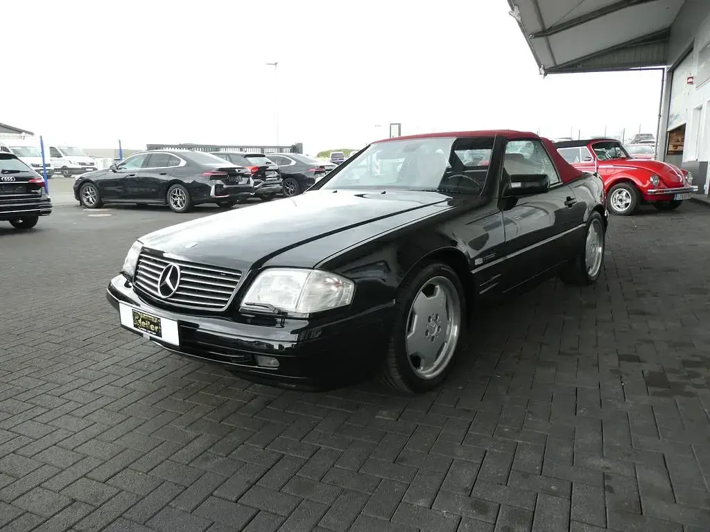 Gebraucht Mercedes SL500 Edition 320 PS (235 kW) 1998 Schwarz Cabrio