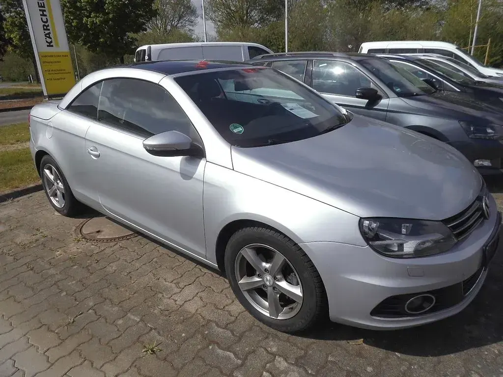 Brugt VW Eos 122 HK (89 kW) 2011 Sølv Cabriolet