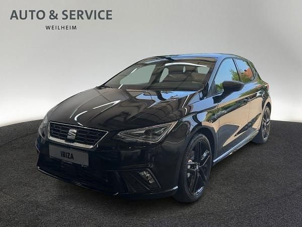 Neu Seat Ibiza Black Edition 116 PS (85 kW) 2025 Schwarz (mitternachtsschwarz) Limousine