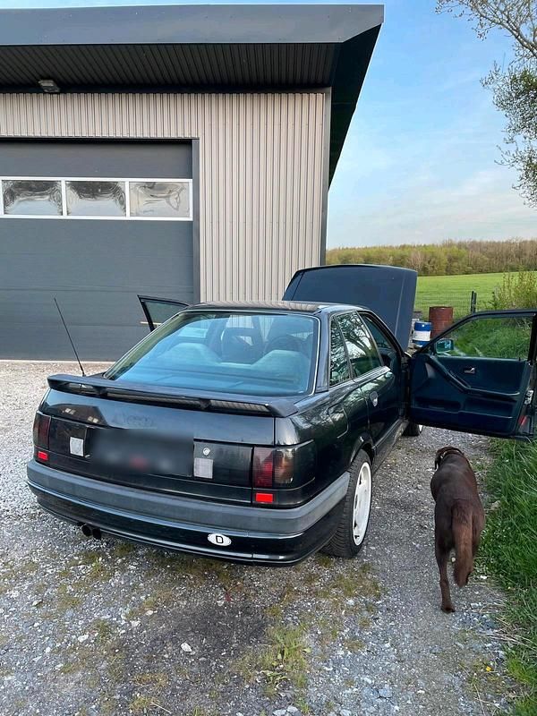 Gebraucht Audi 90 136 PS (100 kW) 1989 Schwarz Limousine