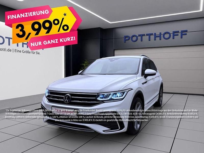 Gebraucht VW Tiguan R-line 150 PS (110 kW) 2022 Weiss SUV