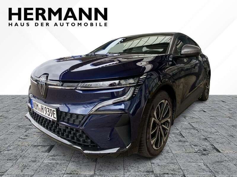 Nachtblau, dolomitgrau (blau) Gebraucht 2023 Renault Mégane Techno Limousine | 31.217 € (Fairer Preis) - Bild 1/4