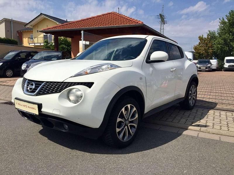 White (s) Gebraucht 2013 Nissan Juke Tekna SUV | 7.200 € (Fairer Preis) - Bild 1/4