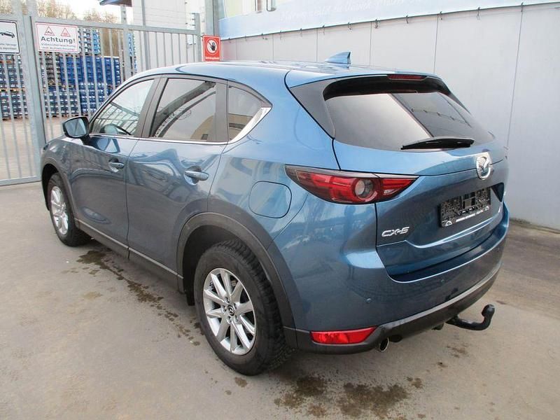 Gebraucht Mazda CX-5 Exclusive-Line 165 PS (121 kW) 2017 Blau SUV
