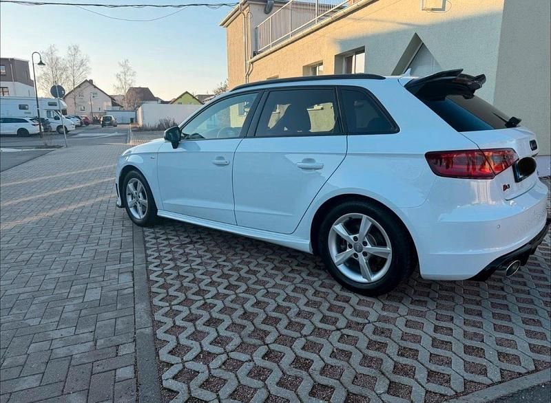 Gebraucht Audi A3 S-Line 150 PS (110 kW) 2013 Weiß Limousine
