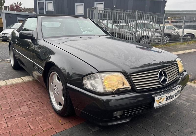 Blau Gebraucht 1992 Mercedes SL500 Cabrio | 17.999 € - Bild 1/4
