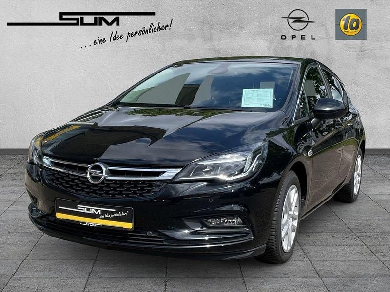 Schwarz Gebraucht 2019 Opel Astra Limousine | 16.990 € (Etwas zu teuer) - Bild 1/4