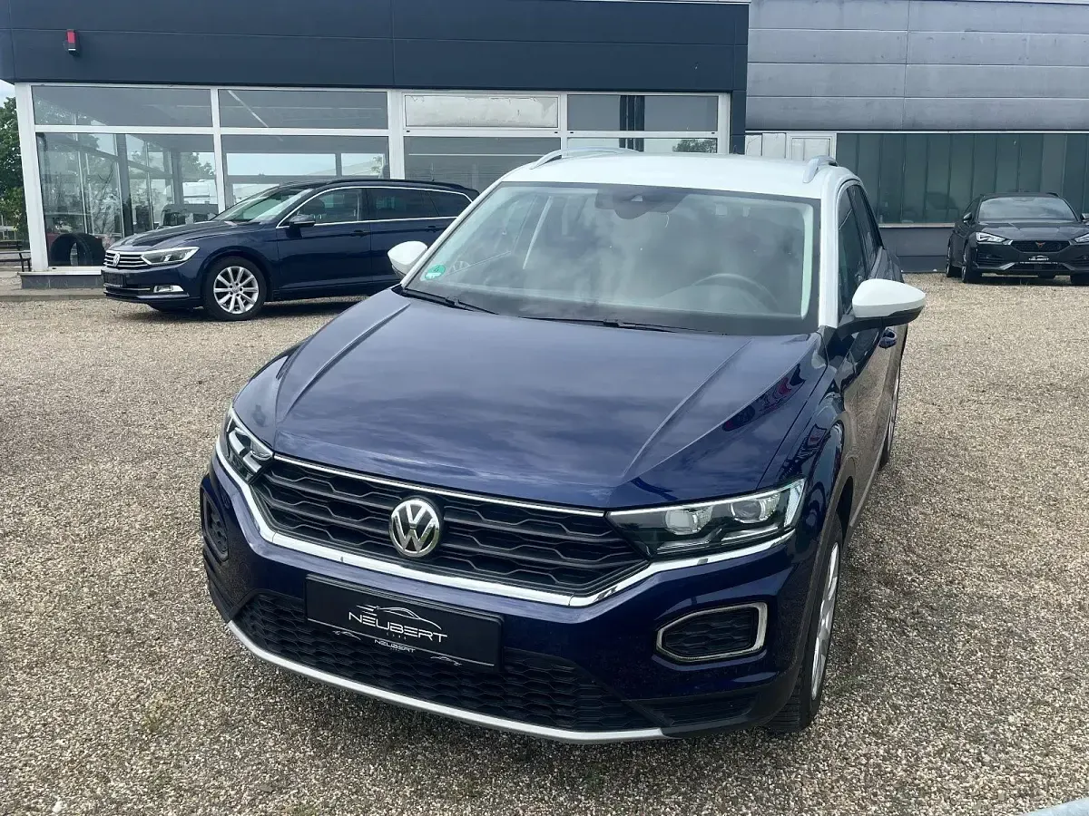 Gebraucht VW T-Roc Style 116 PS (85 kW) 2019 Blau SUV