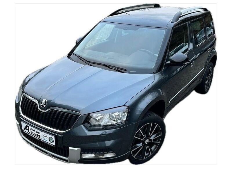 Metallgrau metallic / dach schw (metallic) Gebraucht 2015 Skoda Yeti Adventure SUV | 16.950 € (Fairer Preis) - Bild 1/1