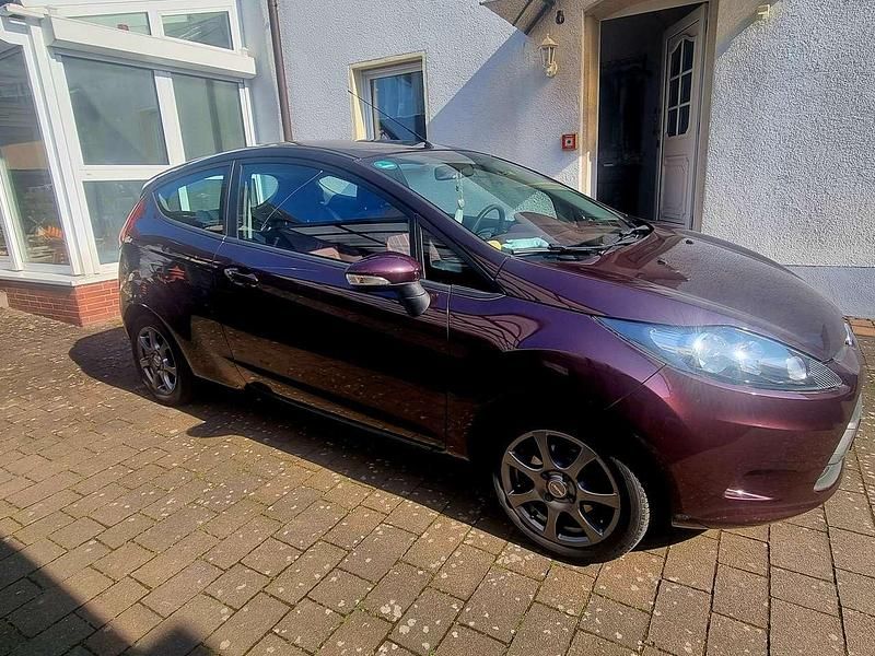 Gebraucht Ford Fiesta Trend 82 PS (60 kW) 2009 Violett Kleinwagen