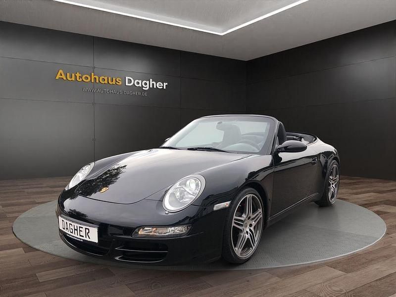 Schwarz Gebraucht 2006 Porsche 911 Carrera S Cabriolet Cabrio | 43.900 € (Superpreis) - Bild 1/4