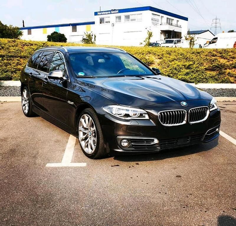 Braun Gebraucht 2015 BMW 535 Luxury Line Kombi | 17.950 € - Bild 1/4