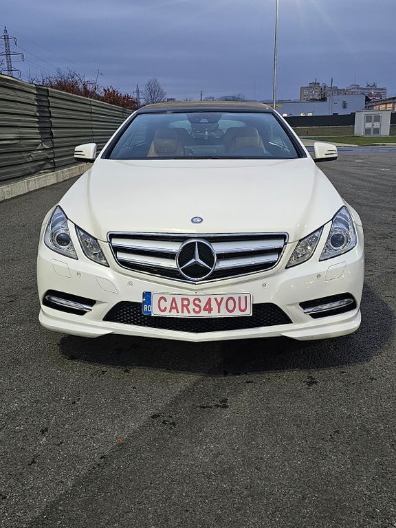 Weiß Gebraucht 2012 Mercedes E220 Cabrio | 10.850 € (Superpreis) - Bild 1/4