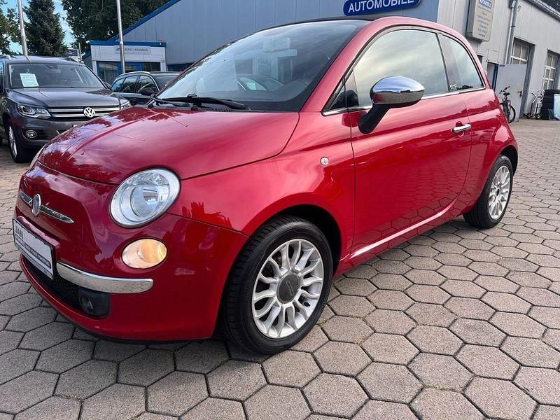 Rot Gebraucht 2011 Fiat 500 Lounge Cabrio | 4.990 € (Guter Preis) - Bild 1/4