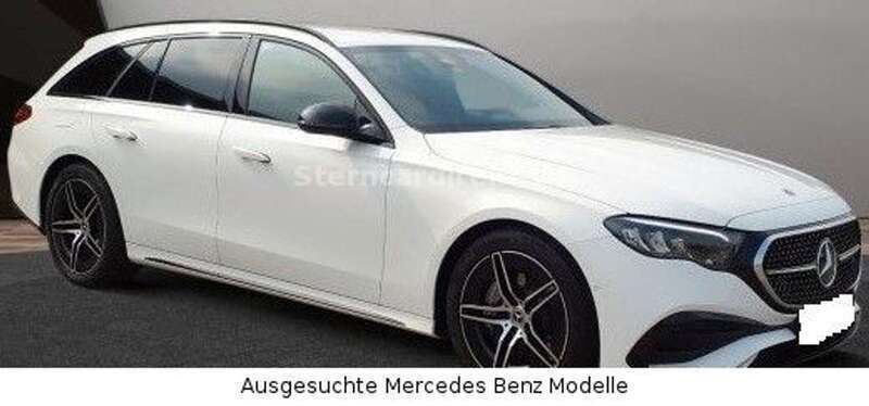 Polarweiß Gebraucht 2023 Mercedes E300 AMG Kombi | 52.890 € (Superpreis) - Bild 1/4