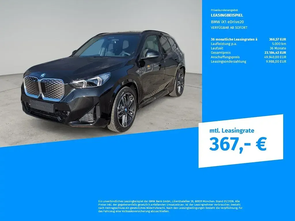 Gebraucht BMW iX1 Luxury Line 150 kW (204 PS) 2026 Schwarz SUV