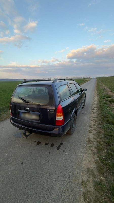 Gebraucht Opel Astra 75 PS (55 kW) 2000 Blau Kombi