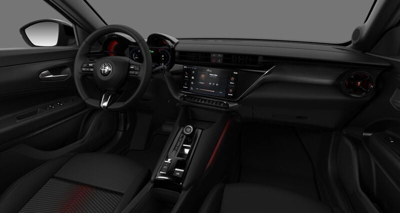 Neu Alfa Romeo Junior 145 PS (106 kW) 2025 Schwarz SUV