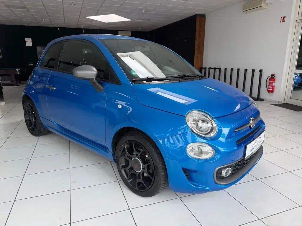 Gebraucht Fiat 500S Connect 105 PS (77 kW) 2016 Blau Kleinwagen